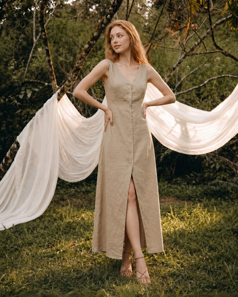 Linen Maxi Dresses